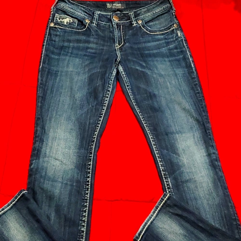 Silver jeans,size 28x33